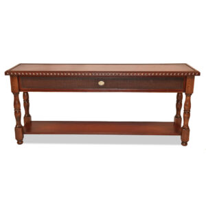 Hand Tooled Sofa Table